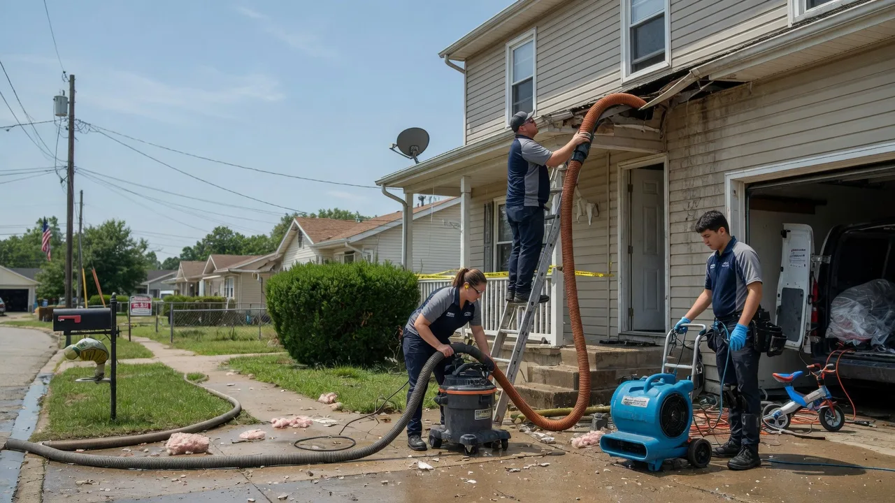Water Damage Restoration in Kettlersville, OH near me